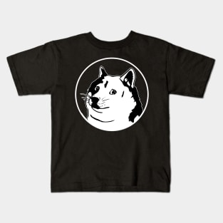 dogecoin Shiba Inu dog Kids T-Shirt